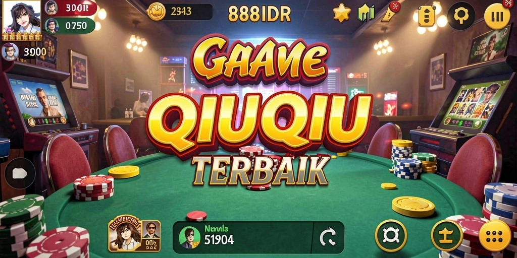 Tampilan gameplay QiuQiu yang seru dan mendebarkan di 888IDR.