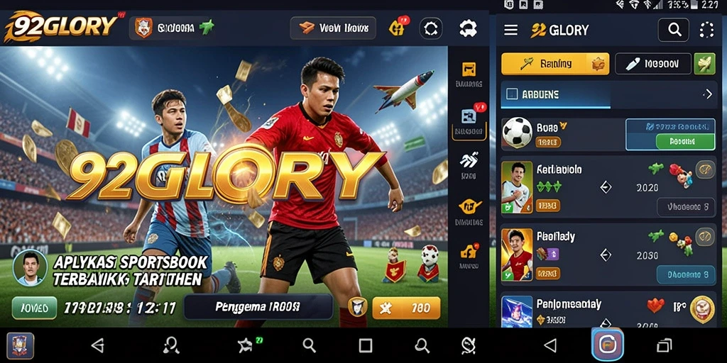 Tampilan gameplay <strong>92GLORY</strong> yang menarik dan mudah dipahami.