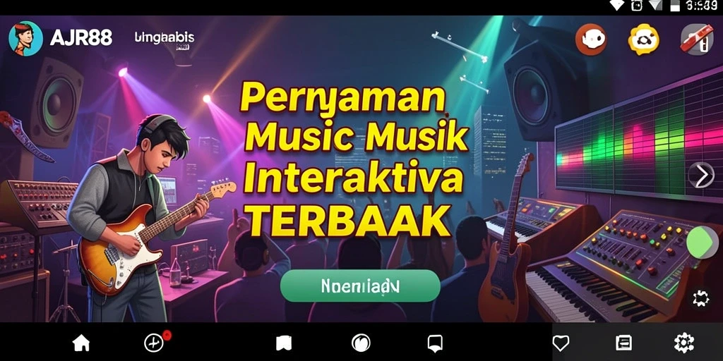 Tampilan gameplay interaktif dari AJR88 yang menyenangkan.