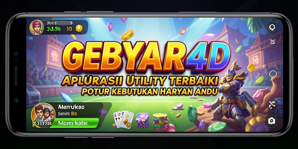 Tampilan antarmuka GEBYAR4D yang mudah digunakan dan efisien.