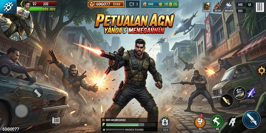 Gameplay GOGO77 yang penuh aksi dan menantang.