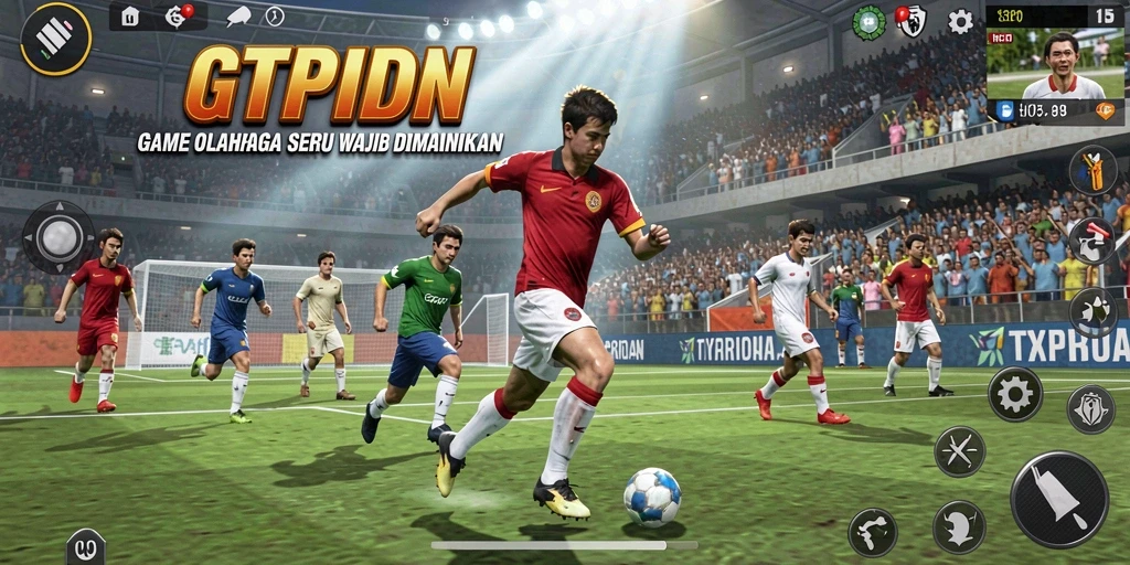 Gameplay menarik GTPIDN yang menghadirkan olahraga seru.