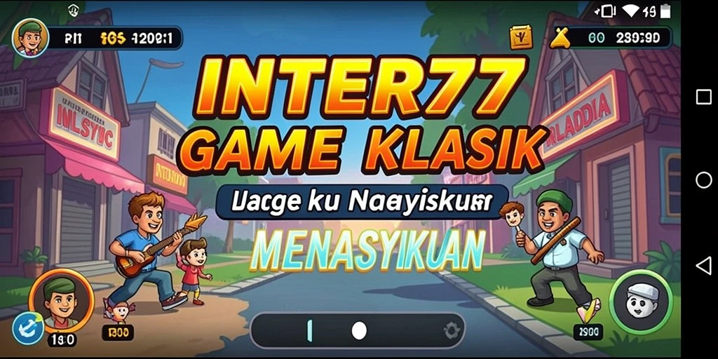 Tampilan gameplay seru dari INTER77 dengan rintangan menantang.