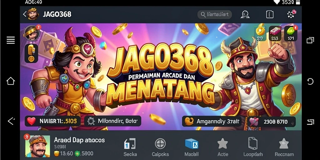Tampilan gameplay JAGO368 yang seru dan menantang.