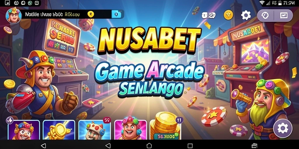 Screenshot gameplay NUSABET yang menarik dan penuh aksi seru.