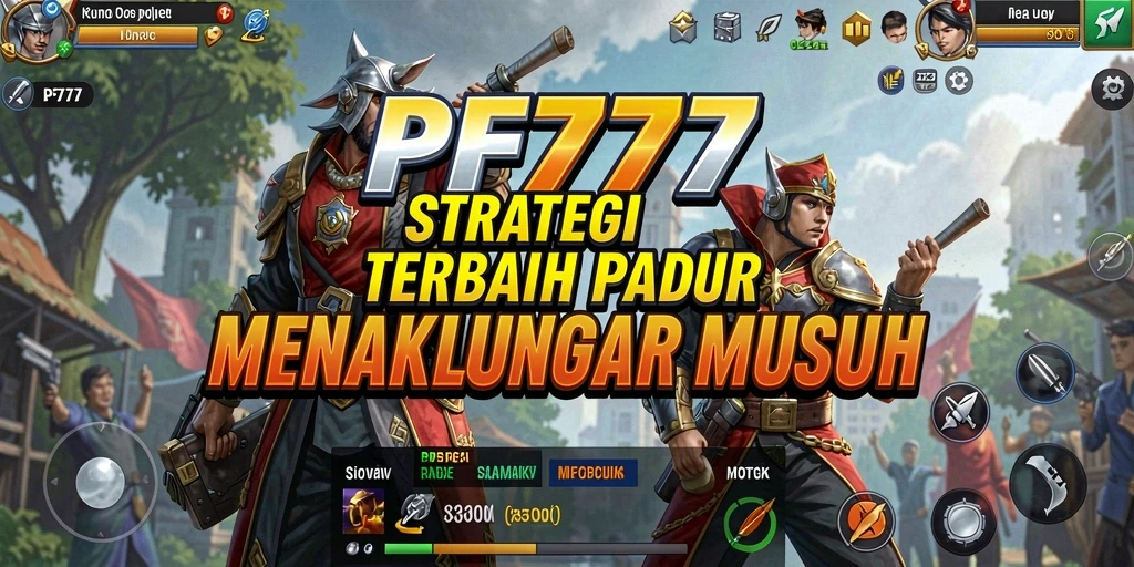 Tampilan gameplay strategis yang menarik dan mendebarkan di PF777.