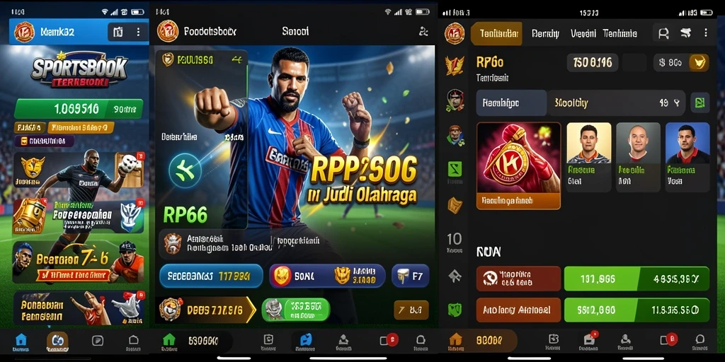 Tampilan menarik dari gameplay Sportsbook di RP66.