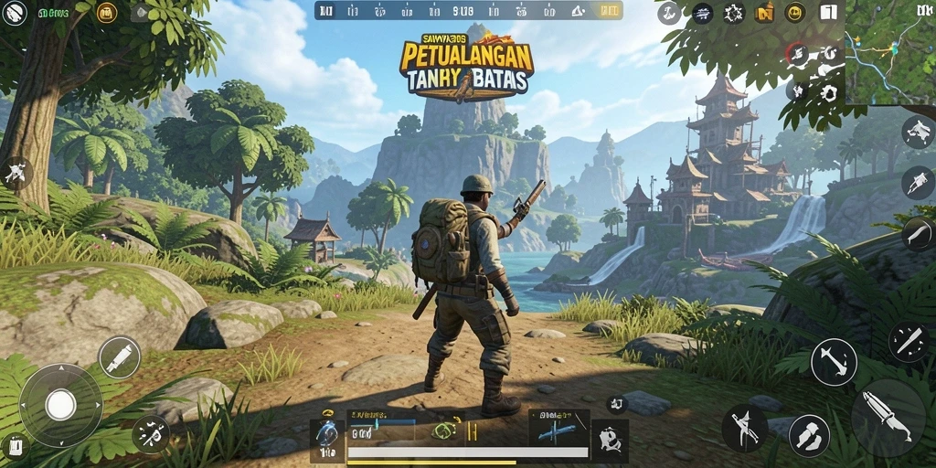Tangkapan layar menampilkan petualangan seru di dunia terbuka SAVAYA303.