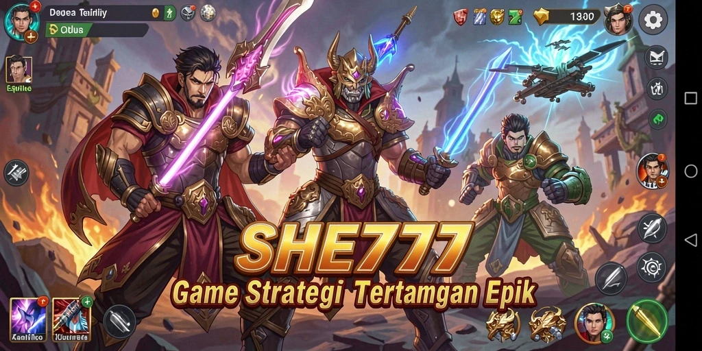Gameplay intens dengan pertempuran strategis yang mendebarkan.