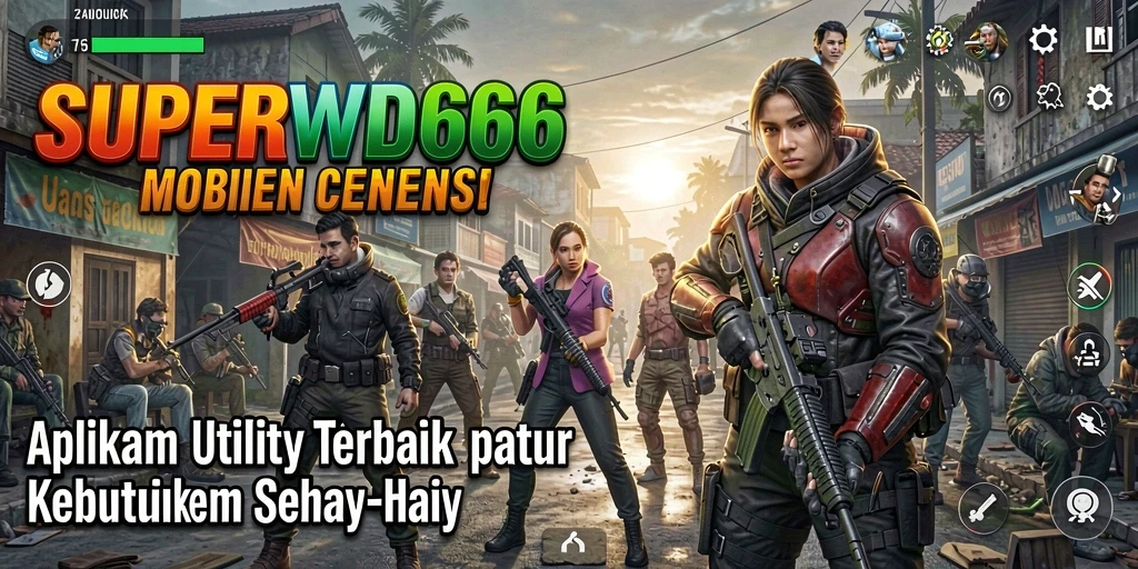 Screenshot utama SUPERWD666 menunjukkan fitur pengingat yang membantu aktivitas sehari-hari.