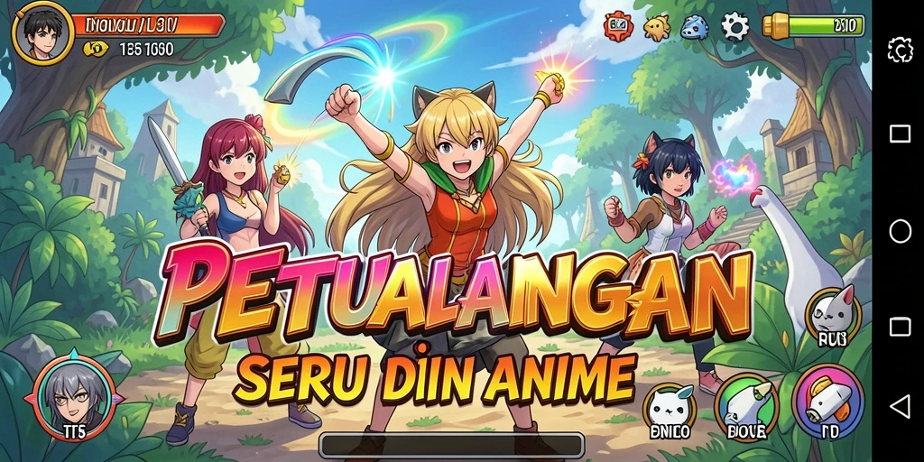 Tampak seru dan penuh aksi dalam gameplay Anime T6.