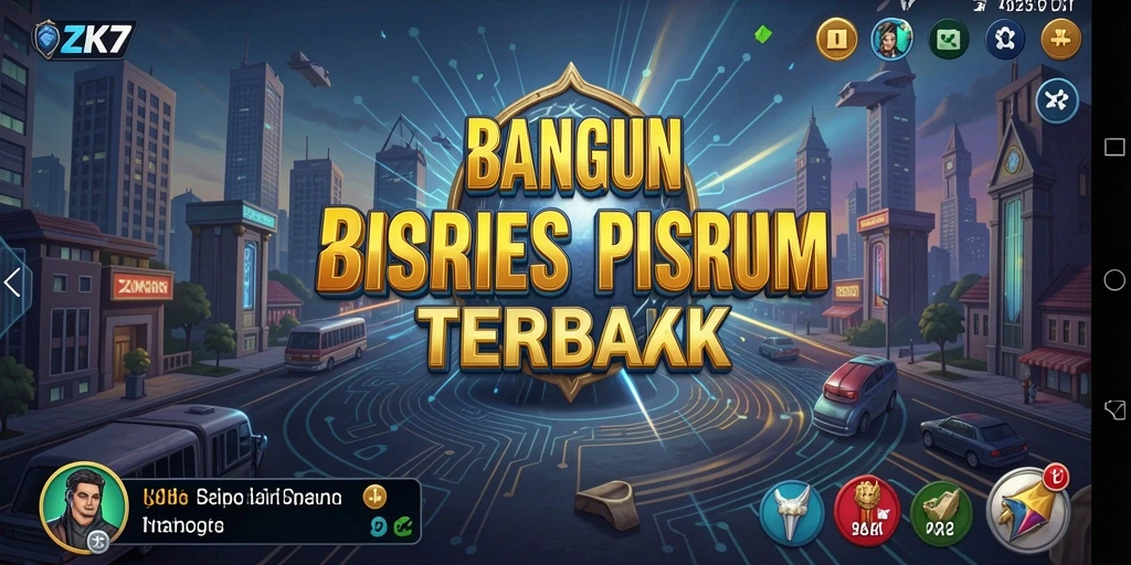 Tampilan menarik gameplay ZK7 dengan strategi Tycoon.